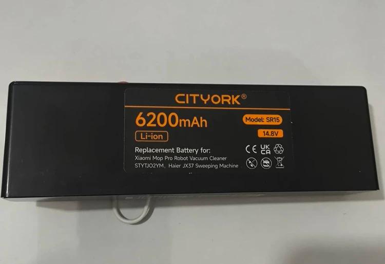 باتری 6200 میلی آمپر CITYORK برای جارو برقی رباتی Haier JX37و زمین شوی شیائومی STYTJ02YM