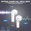 هدفون Drsaec مدلi52 بلوتوث ۵.۳ (۲۰۲۴) حذف نویز با استریو ۵۰H Hifi، هدست ضد آب IP7، USB-C، نمایشگر LED