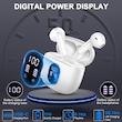 هدفون Drsaec مدلi52 بلوتوث ۵.۳ (۲۰۲۴) حذف نویز با استریو ۵۰H Hifi، هدست ضد آب IP7، USB-C، نمایشگر LED