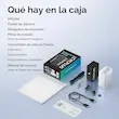 مینی پمپ باد شارژی  دوچرخه، 100PSI، باد شدن سریع، سوپاپ پرستا و شریدر، برای دوچرخه برقی، دوچرخه کوهستان و دوچرخه جاده، بدون فشارسنج