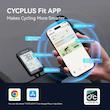 کامپیوتر دوچرخه GPS CYCPLUS، بلوتوث و ANT+، IPX7، باتری 100 ساعته  5 ماهواره GPS، صفحه نمایش قابل تنظیم، نور پس زمینه  CYCPLUS Fit و Strava