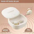 هدفون خواب LOBKIN مدل +S8، هدفون بی‌سیم بلوتوث ۶.۰ با قابلیت حذف نویز، هدفون خواب داخل گوشی، پیله‌های کوچک نرم نامرئی، مناسب برای خواب و کار