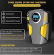 کمپرسور باد تایر خودرو  قابل حمل با چراغ LED  مدل YD-787