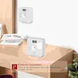 آشکارساز مونوکسید کربن  مدل TCS0202A  با عمر 10 سال، صفحه نمایش LCD و کلید تست بی‌صدا، مطابق با استاندارد EN50291، هشدار مونوکسید کربن با باتری 10 سال