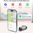 پک ۴ عددی ردیاب GPS برای کودکان، پین ضد سرقت، سازگار با Apple Find My (فقط iOS)، قفل‌گشای مغناطیسی مناسب برای کوله پشتی، چمدان، کودکان و غیره