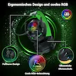 هدست گیمینگ بی‌سیم برند Krysenix KGH2  برای PS4، PS5، کامپیوتر، مک، سوییچ، هدست بی‌سیم تاشو ۲.۴ گیگاهرتزی