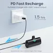 پاوربانک مینی 20 وات آیفونی PD 4.0 با ظرفیت5200 میلی آمپر برند HETP