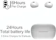 مینی هدفون بلوتوثی برندeleror مدل pro-X6s