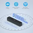 پرینتر حرارتی قابل حمل iDPRT MT610 Pro بی‌سیم بلوتوثی با رزولوشن 300dpi سازگار با A4 و iOS و Android