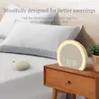 ساعت زنگ‌دار ANJANK با صدای بسیار بلند برای خواب سنگین، تکان‌دهنده تخت بی‌سیم، زنگ هشدار دوگانه ویبره با چراغ بیدارباش برای افراد کم‌شنوا، چراغ خواب ۹ رنگ، ۸ صدا، دیمر ۰-۱۰۰٪، کنار تخت