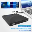 دی‌وی‌دی رایتر چندکاره درایو نوری اکسترنال ۷ کاره USB 3.0/TYPE-C، 