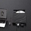 دی‌وی‌دی رایتر چندکاره درایو نوری اکسترنال ۷ کاره USB 3.0/TYPE-C، 