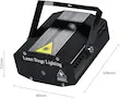 لیزر رقص نور مدل Mini laser stage lighting