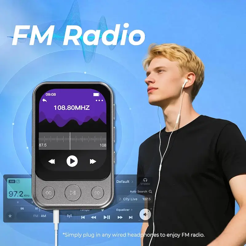 پخش‌کننده MP3 با حافظه ۶۴ گیگابایتODEJOI