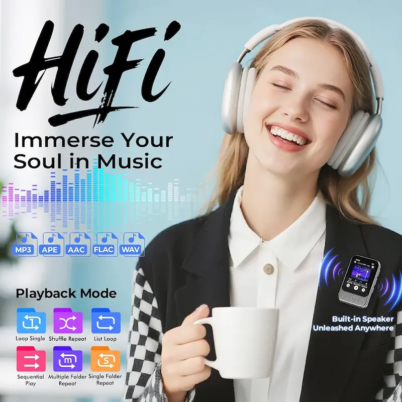 پخش‌کننده MP3 با حافظه ۶۴ گیگابایتODEJOI