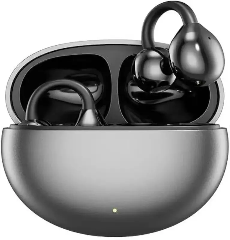 هدفون بی‌سیم بلوتوث گیره‌ای، هدفون بی‌سیم بلوتوث از نوع هدایت استخوانی، ضد آب، حذف نویز، عمر باتری بسیار طولانی، مناسب برای موسیقی، ورزش، بازی M91...