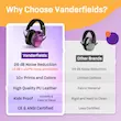هدفون محافظ گوش و شنوایی کودکان برندVANDERFIELDS