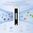  دستگاه خوشبو کننده یخچال  USB با نمایشگر LED،برندTRILINK  خوشبو کننده یخچال قابل شارژ، از بین برنده بوی نامطبوع یخچال 