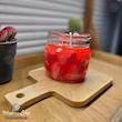 شمع معطر مربای توت فرنگی (کد 15)