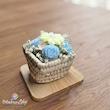 شمع باکس گل وکس ملت (کد 7)