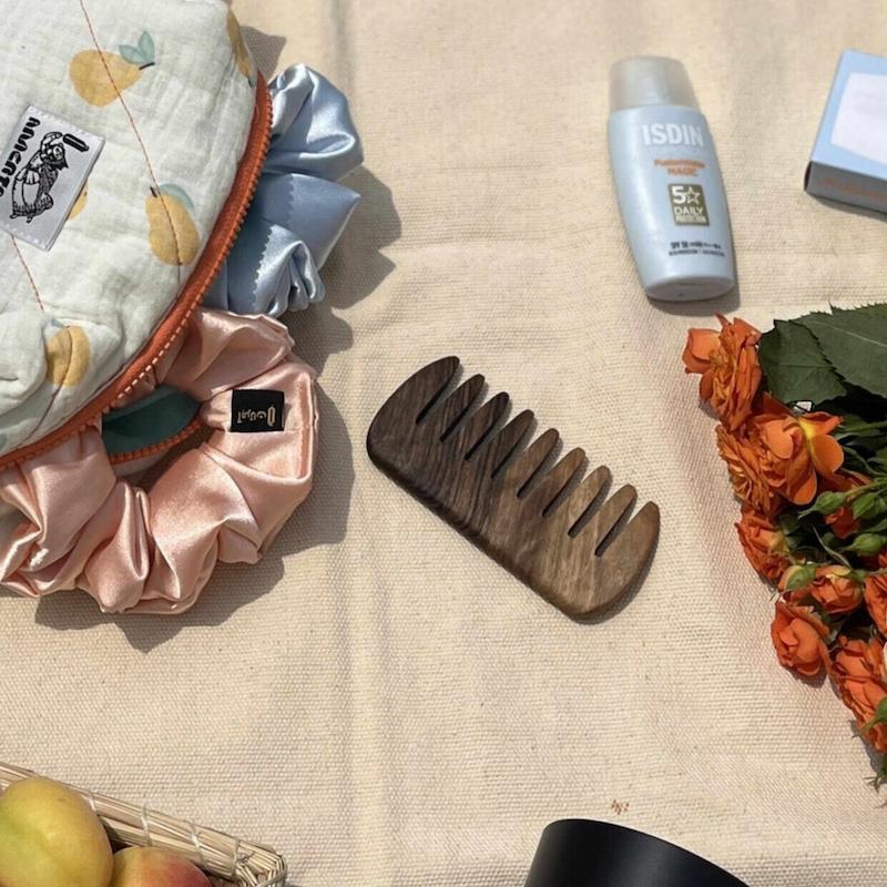 شانه چوب گردو