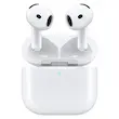هدفون بلوتوثی اپل مدل AirPods 4 دارای نویز کنسلینگ، درگاه شارژ USB-Type-C و شارژ بی سیم، با قابلیت اتصال به چند دستگاه، پشتیبانی از فرمان لمسی و دستیار صوتی، نشانگر LED، مقاوم در برابر پاشش آب و گرد و غبار