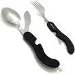 ست قاشق و چنگال مسافرتی گرین لاین Green Lion 4in1 Cutlery Set GN4IN1CSETBK
