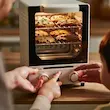فر برقی مینی میزی پرودو مدل Porodo Vertical Design Temp Glass Mini Oven
