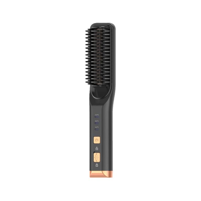 برس حرارتی شارژی صاف‌کننده مو و ریش گرین لاین مدل Cordless Beard & Hair Straightener