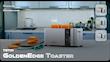 توستر استیل گلتیج GoldenEdge TST01 با توان ۱۴۰۰ وات
