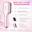 برس حرارتی بخاردار شیگلم SHEGLAM Hydra Shot Steam Straightening Brush Pro با ۱۲ دما و ۳ سطح بخار