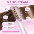برس حرارتی بخاردار شیگلم SHEGLAM Hydra Shot Steam Straightening Brush Pro با ۱۲ دما و ۳ سطح بخار