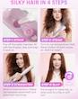 اتو مو بخار حرفه‌ای شیگلم SHEGLAM Hydra Shot Steam Iron Pro با بخار قابل تنظیم و صفحات سرامیکی