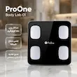 ترازو دیجیتال ProOne Body Lab با صفحه شیشه‌ای