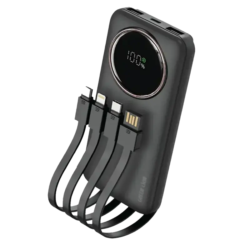 پاوربانک گرین لاین مدل Power Puls ظرفیت ۱۰٬۰۰۰ میلی‌آمپر – شارژ سریع، سبک و خوش‌ساخت برای استفاده روزمره