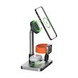 استند شارژر بی سیم چند منظوره 3 در 1 گرین لاین مدل GN3N1TLWCSL ا Green Lion GN3N1TLWCSL 3-in-1 Telescopic Wireless Charger