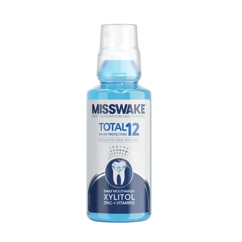 دهانشویه حاوی زایلوتول Misswake حجم 400 میلی لیتر (کد: 40004)