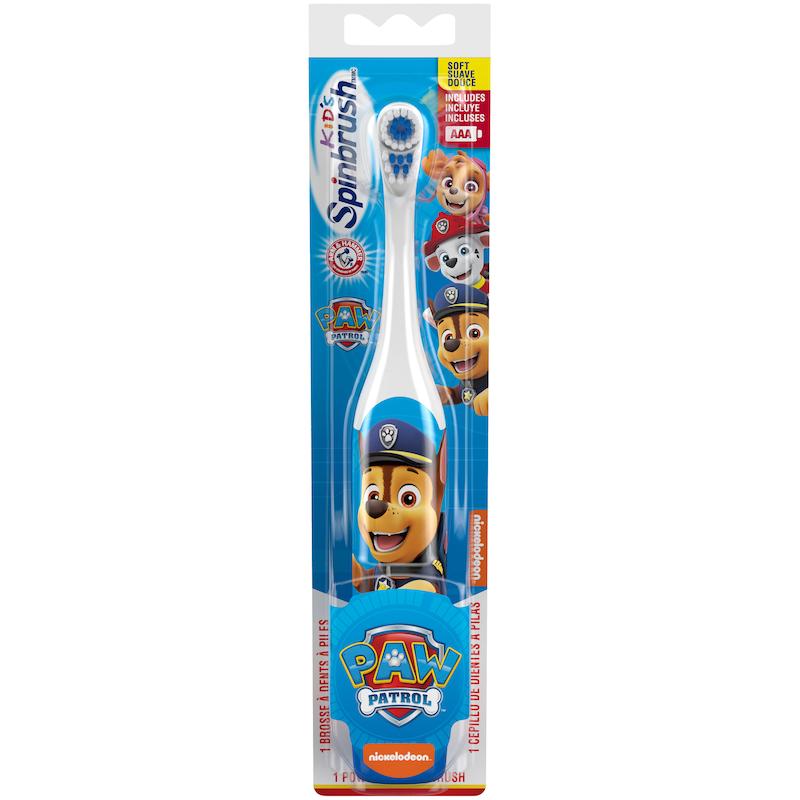 مسواک برقی اطفال Spin Brush مدل Paw Patrol نرم (کد: 10019)
