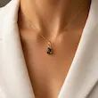 آویز هنا سورمه ای 