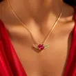 آویز قلب بالدار  