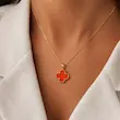 آویز ونکلیف نارنجی