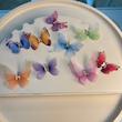 آویز پروانه گلبهی