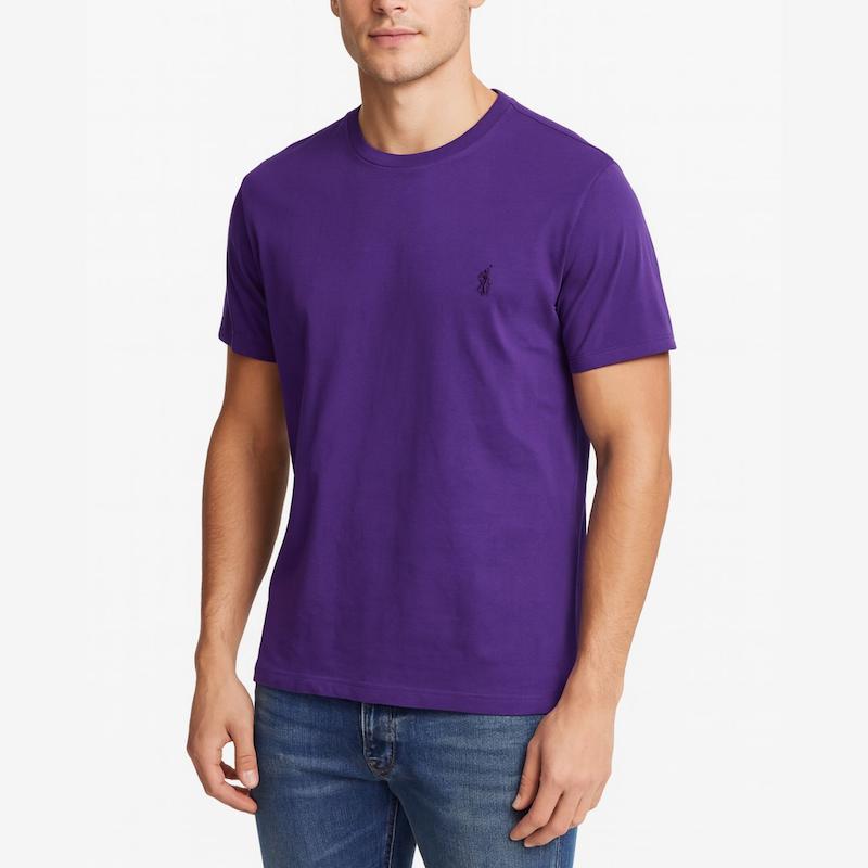 تیشرت ساده رنگ بنفش