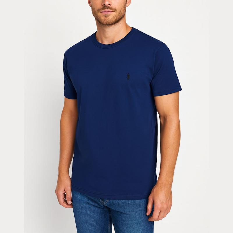 تیشرت ساده رنگ سرمه ای