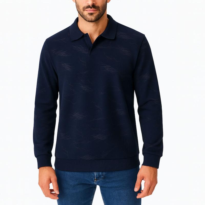 پلیور سلانیک یقه V رنگ سرمه ای