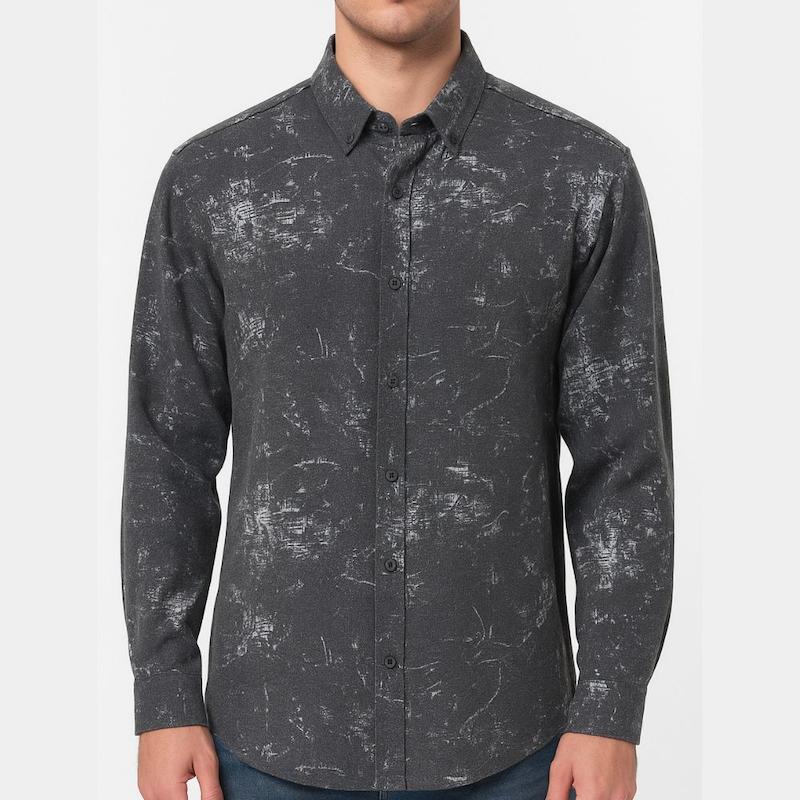 پیراهن کنفی طرحدار