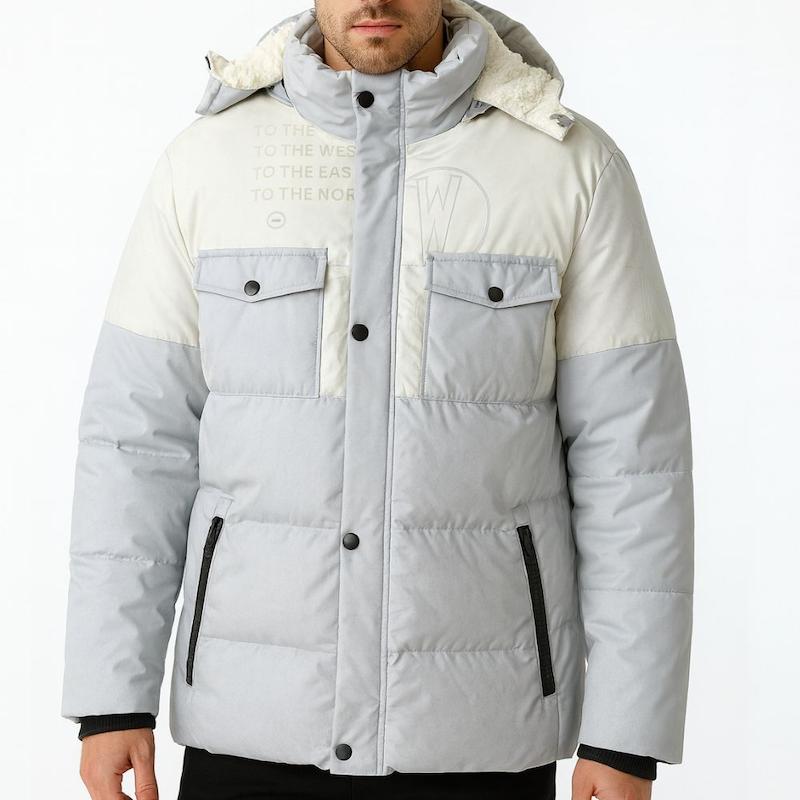 کاپشن سیلیکونی رنگ سفید کرم