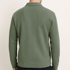 پلیور نیم زیپ بافت رنگ سبز