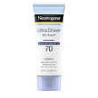 ضدآفتاب بدون رنگ نوتروژینا SPF 70 اورجینال Neutrogena Ultra Sheer