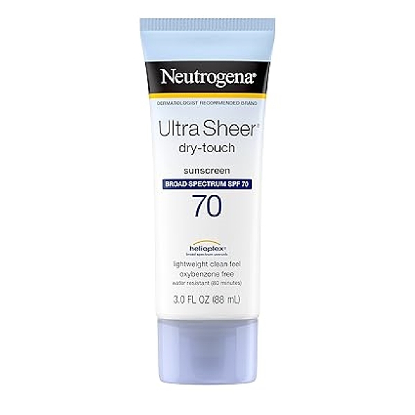 ضدآفتاب بدون رنگ نوتروژینا SPF 70 اورجینال Neutrogena Ultra Sheer